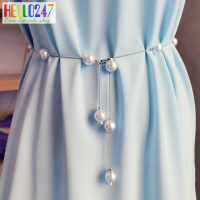 Thắt lưng dây chuyền ngọc trai váy áo đơn giản sang sành điệu đa năng TLUX14 (2079)
